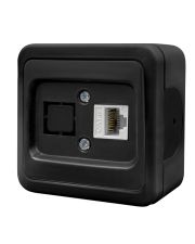 Накладная компьютерная розетка NE-AD MULTIMA 92-53-23-D1 CAT6 черная