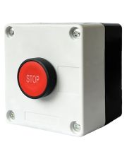 Одноместный пост управления Promfactor FP5-BOX1W4 с кнопкой "STOP"