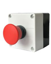 Одноместный пост управления Promfactor FP5-BOX1W5 с кнопкой-грибком "STOP"