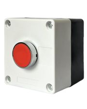 Одноместный пост управления Promfactor FP4-BOX1W02 с металлической кнопкой