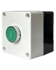 Одноместный пост управления Promfactor FP4-BOX1W1 с металлической кнопкой "I" (Start)
