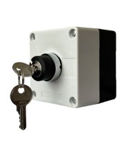 Одноместный пост управления Promfactor FP4-BOX1W7 с переключателем "0-I и ключом"