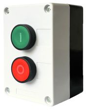 Двухместный пост управления Promfactor FP5-BOX2W12 с кнопками "I-0" (Start-Stop)