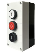 Трехместный пост управления Promfactor FP5-BOX3W89 с кнопками "Вверх-Stop-Вниз"