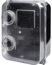 Шкаф под счетчик e.mbox.stand.plastic.n.f3.прозрачный