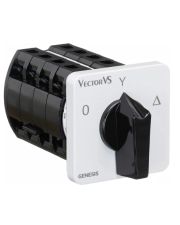 Кулачковый переключатель Vector VS GC 40A схема 12 (0-Y-Δ)