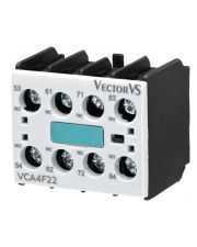 Фронтальний додатковий контакт Vector VS VCA 2NO+2NC для VCN 9...70