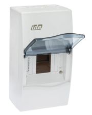 Навесной корпус IDE Combi, 4 модуля 228×120x99, IP40 (BV4PT/RR)