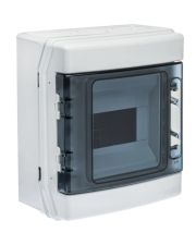 Влагозащищенный модульный щит IDE (ABS-пластик) ECOLOGY 6 модулів 231×202x113, IP65 (CDN6PT/RR)