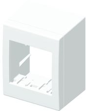 Коробка наружная установочная 2М ТЕМ MODUL CUBO AC20PW-U (белая)