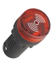 Звуковой сигнализатор TOSUNlux  AD22-22M/R Ø22мм AC/DC 24В красный (6940151020066)