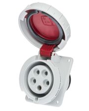 Розетка наклонная IDE MUNDIAL 3P+N+E 32A 200/346-240/415В IP66-67