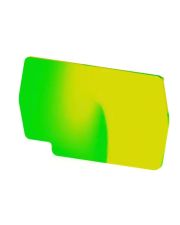 Торцевая крышка Klemsan PYK желто-зеленая (0.0.0.4.46442T)