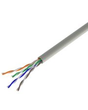 Кабель UTP кат.5E 4х2х0,48мм solid, 305м серый