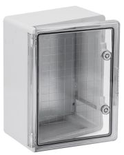 Корпус пластиковый UEC ЩМПп 400х300х170мм с прозрачной дверцей IP65 (MKP92-N-403017-65-UEC)