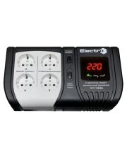Стабилизатор напряжения ElectrO HCT10EL4W 1кВА 4 розетки