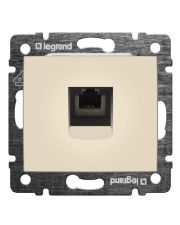 Механизм розетки телефонной RJ-11 Valena слоновая кость (695622)