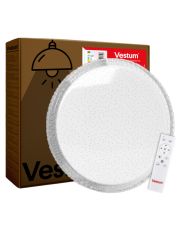 Стельовий світильник Vestum CRYSTAL зоряне небо 80Вт 490x65мм 3000К-6500К
