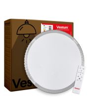 Стельовий світильник Vestum WILLOW зоряне небо 80Вт 490x65мм 3000К-6500К