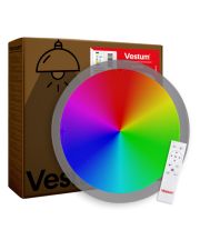 Світильник Vestum SATURN зоряне небо 60Вт 425x60мм 3000К-6500К RGB