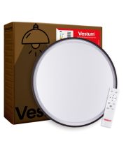 Стельовий світильник Vestum ATLAS зоряне небо 60Вт 395x60мм 3000К-6500К