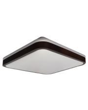 Матовий світильник Vestum GLOW 60Вт 391x391x65мм 3000К-6500К горіх