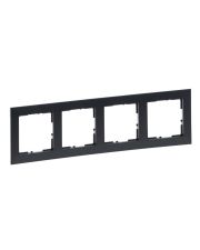 Рамка 4-постовая Legrand SUNO (графит) 721554