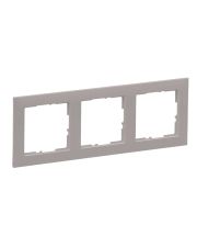 Рамка 3-постовая Legrand SUNO (шампань) 721593