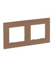 Рамка 2-постовая Legrand Niloe Step медь (864772)