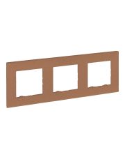 Рамка 3-постовая Legrand Niloe Step медь (864773)