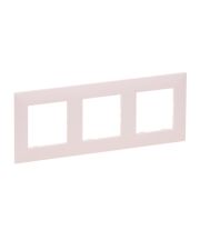 Рамка 3-постова Legrand Niloe Step рожевий (863293)