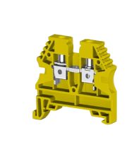 Клемма Klemsan AVK 4 винтовой зажим 4мм желтая (0.0.0.3.04133RP)