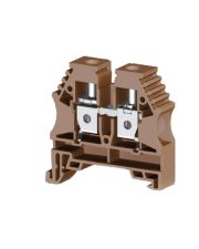 Клемма Klemsan AVK 10 винтовой зажим 10мм коричневая (0.0.0.3.04158RP)