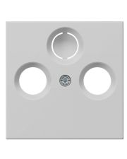Накладка TV розетки Gira System 55 серый (0869015)