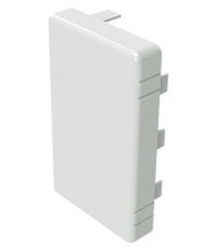 Заглушка 120x40 LAN, колір білий RAL9001