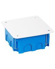 Коробка 105x105x60мм ПВХ з кришкою ТЕМ Ekonomik HW20