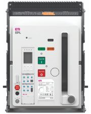 Выкатной воздушный автоматический выключатель ETI EPL-10 3H AD/M2C2S2/PR-LP (3P, 1000A, D/O, Frame "A", 65kA)