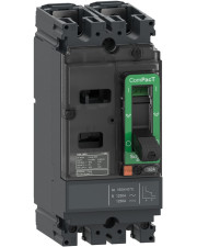 Автоматичний вимикач Schneider Electric C10F2TM100 COMPACT NSX100F 18kA 2P 100A з розчіплювачем TMD AC-DC
