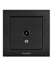 Телевизионная розетка TV Panasonic Karre Plus 55 (черная)