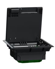 Підлоговий лючок Schneider Electric розмір M, 4 модулі, Unica System+