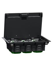 Підлоговий лючок Schneider Electric розмір L, 6 модулів, Unica System+