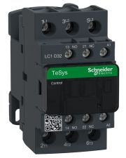 Контактор Schneider Electric LC1D32B7 TeSys Deca 3Р, 32A, НО+НЗ 24В 50Гц