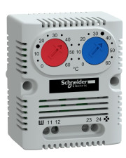 Термостат нагревателя Schneider Electric ClimaSys CC NSYCCOTHD (2 регулятора)