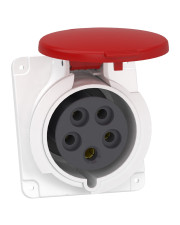 Угловой силовой разъем Schneider Electric PKF32F435 32А 3P+N+E IP44 380В