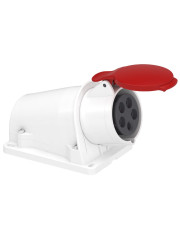 Силовая настенная розетка Schneider Electric PKF16W435 16A 3P+N+E IP44 380-415В AC