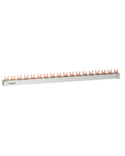 Шина разделенная Schneider Electric 3L+N, 18 мм, 18 модулей, 63A (R9XFH518G)