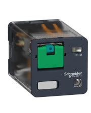 Универсальное реле Schneider Electric RUMC22BD RUM series 2CO =24В со светодиодом