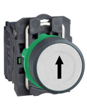 Кнопка Schneider Electric XB5AA3341 белая (стрелка вверх)