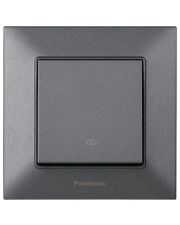 Вимикач реверсивний 1 кл Panasonic Arkedia Slim (димчастий)