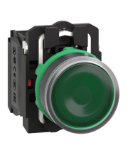 Кнопка с возвратом Schneider Electric XB5AW33M5 230-240В зеленая